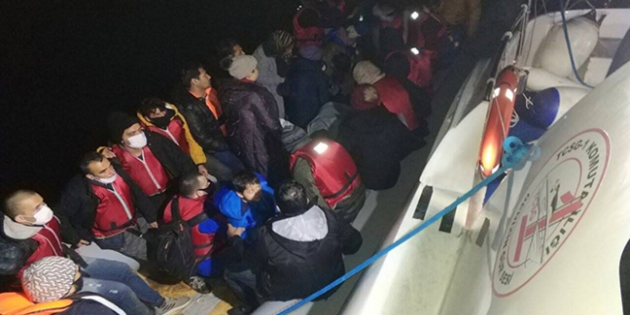 Aydın'da 42 sığınmacı yakalandı