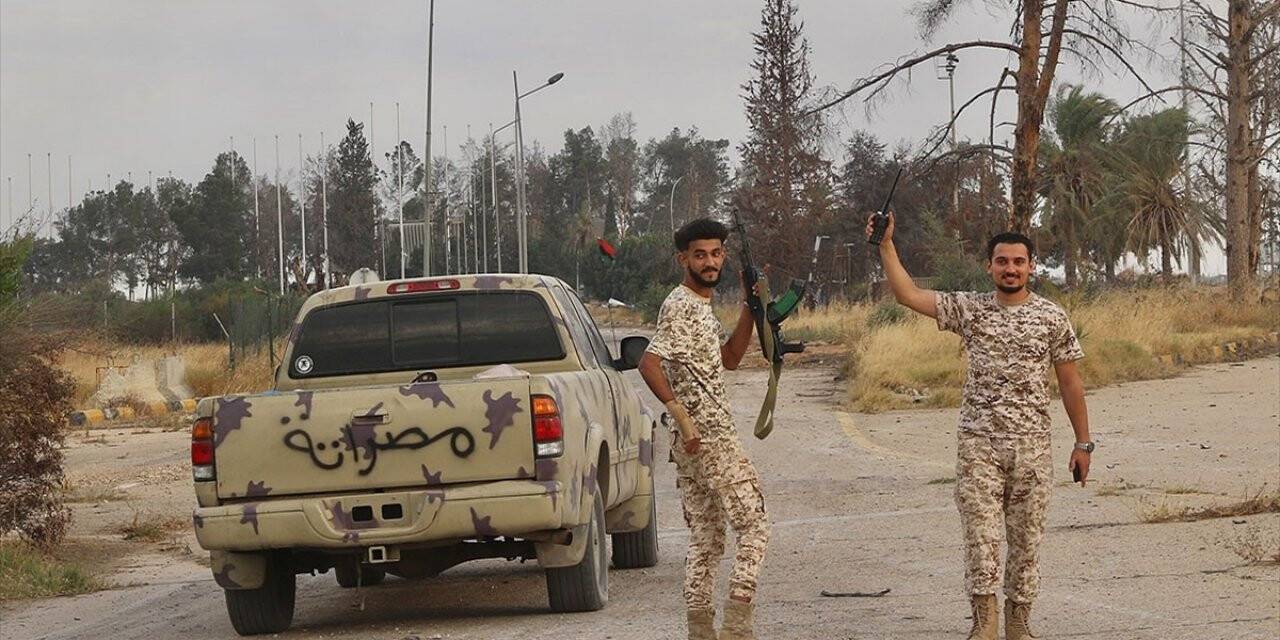 Trablus Havalimanı'nı Hafter milislerinden kurtaran Libya ordusunun yeni hedefi Terhune vilayeti