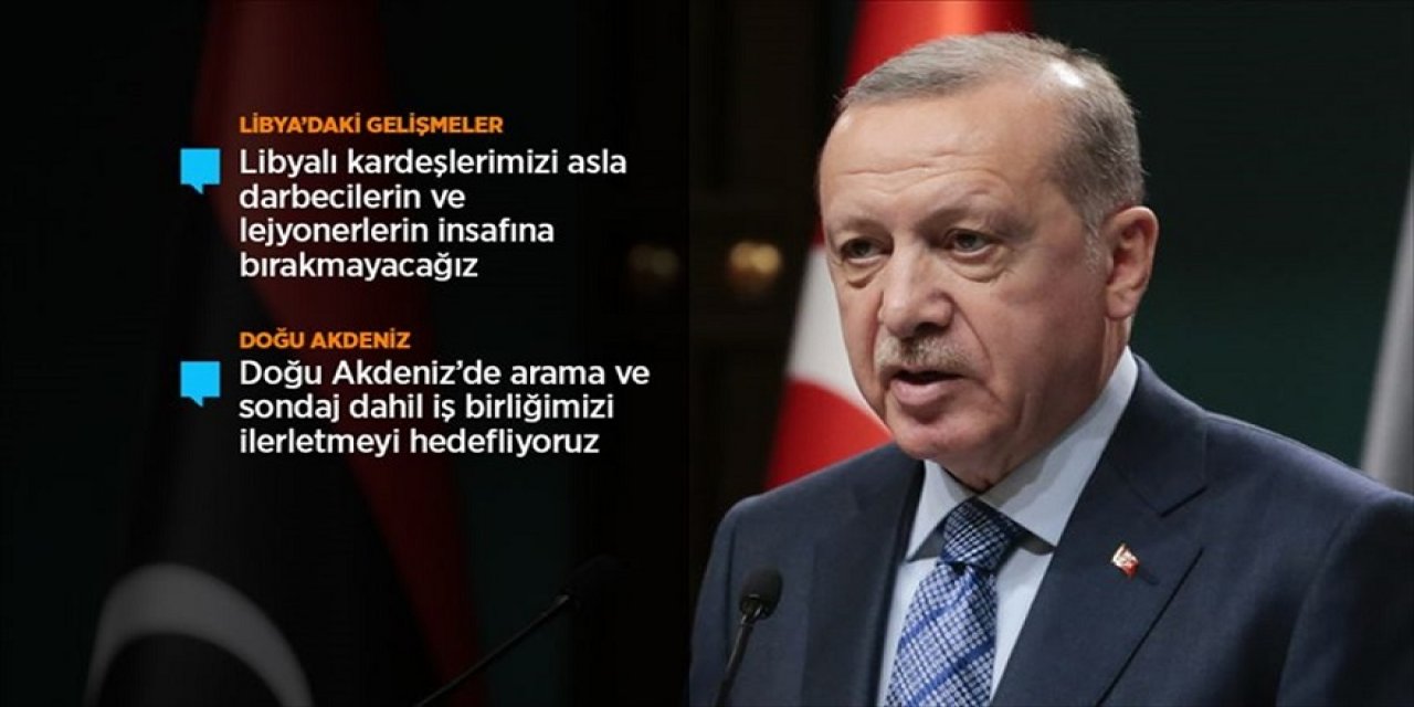 Cumhurbaşkanı Erdoğan'dan basın açıklaması
