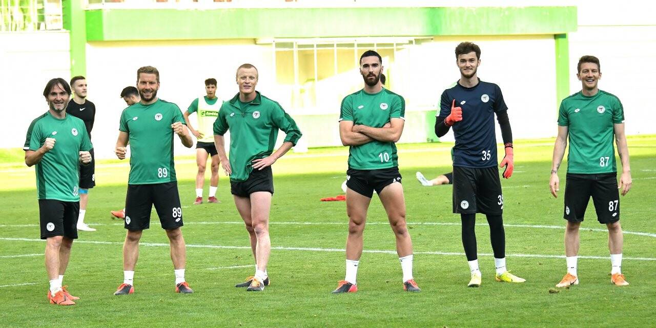 Konyaspor, Gençlerbirliği maçı hazırlıklarına devam etti