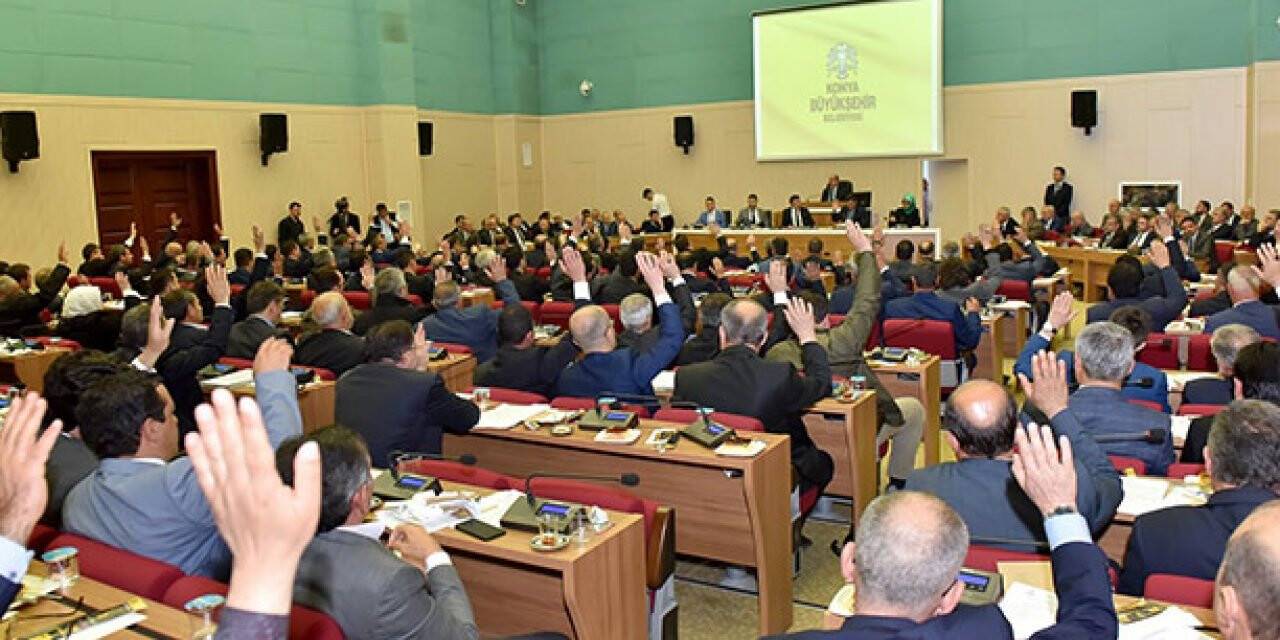 Konya’da meclis toplantıları ertelendi