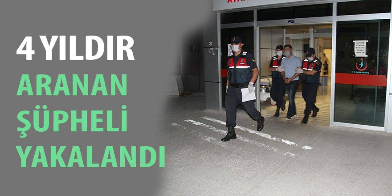 Konya'da 4 yıldır aranan şüpheli yakalandı