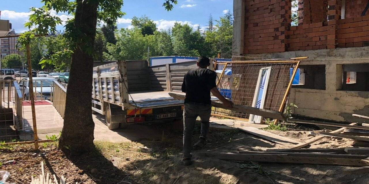 KOMEK İNŞAAT ÇALIŞMALARI BAŞLADI