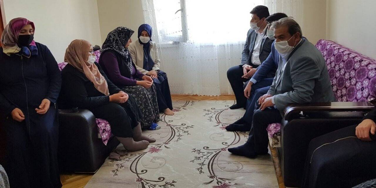 Konya Milletvekili’nden 15 Temmuz gazisinin evine ziyaret