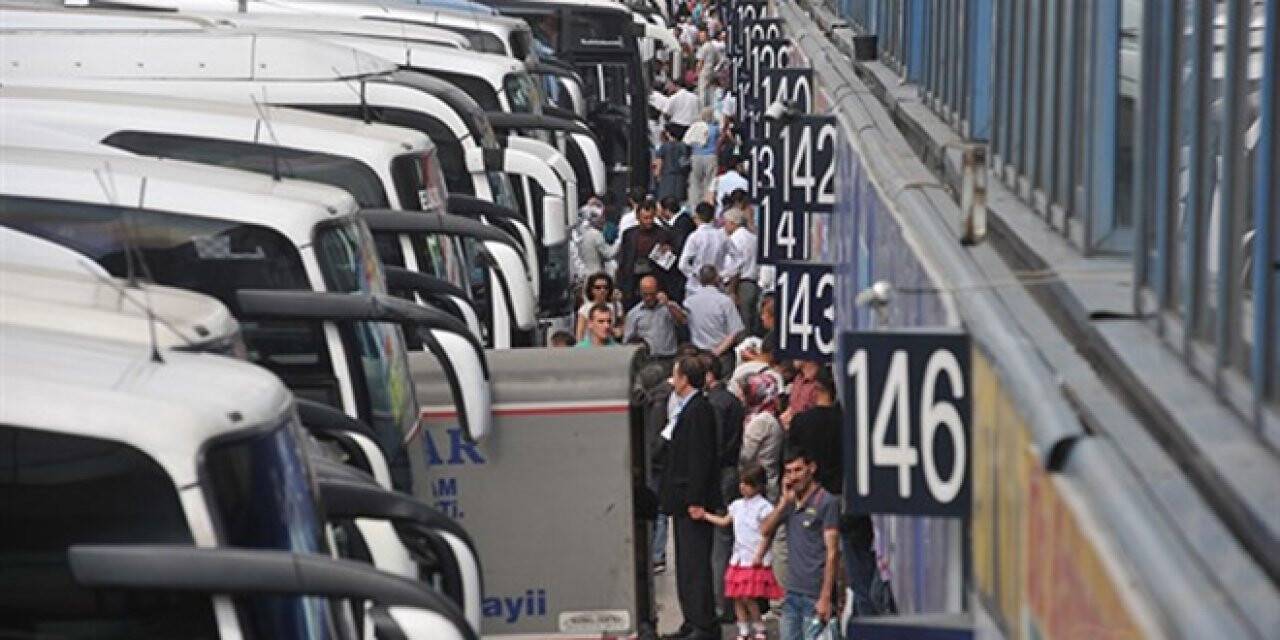 İstanbul'da şehirlerarası otobüs sefer sayısı günde 800'e çıktı