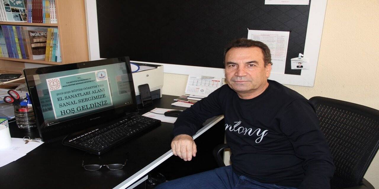 Yalıhüyük Halk Eğitim Müdürlüğü'nde sanal sergi açıldı