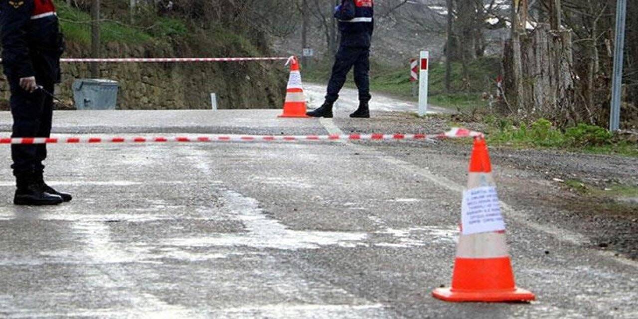 Bir köye kısıtlama kararı