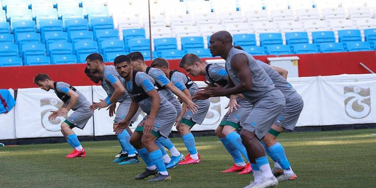 Trabzonspor, Göztepe maçı hazırlıklarını sürdürüyor