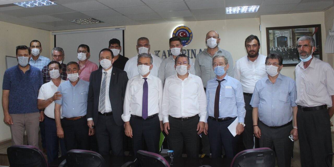 CHP’den, Karapınar ziyaret odasına geçmiş olsun ziyareti