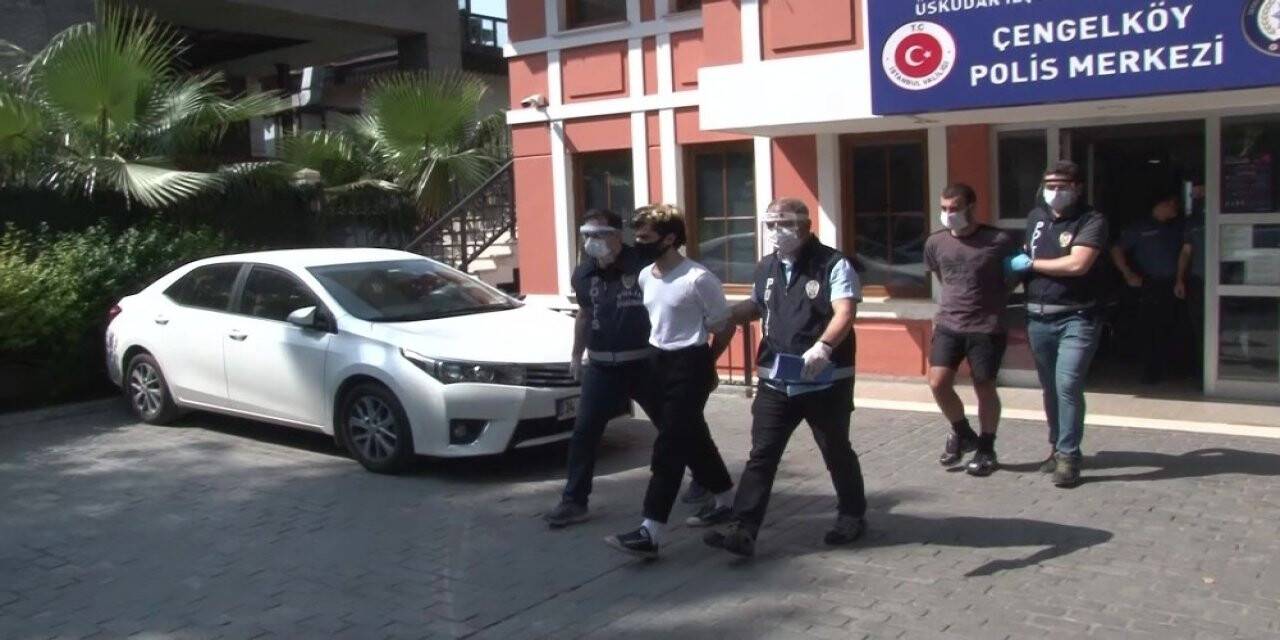 Mezarlıkta klip çeken şahıslar adliyeye sevk edildi