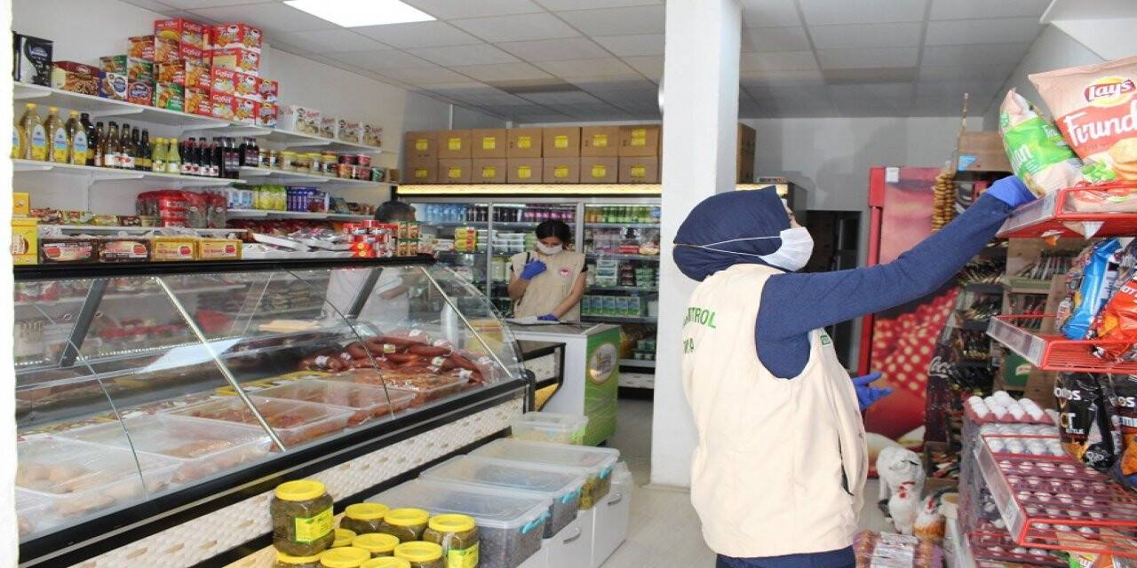 Yunak'ta 'gıda denetimi seferberliği' kapsamında iş yerleri denetlendi