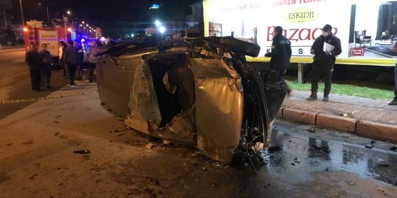 KAYSERİ’DE FECİ KAZA