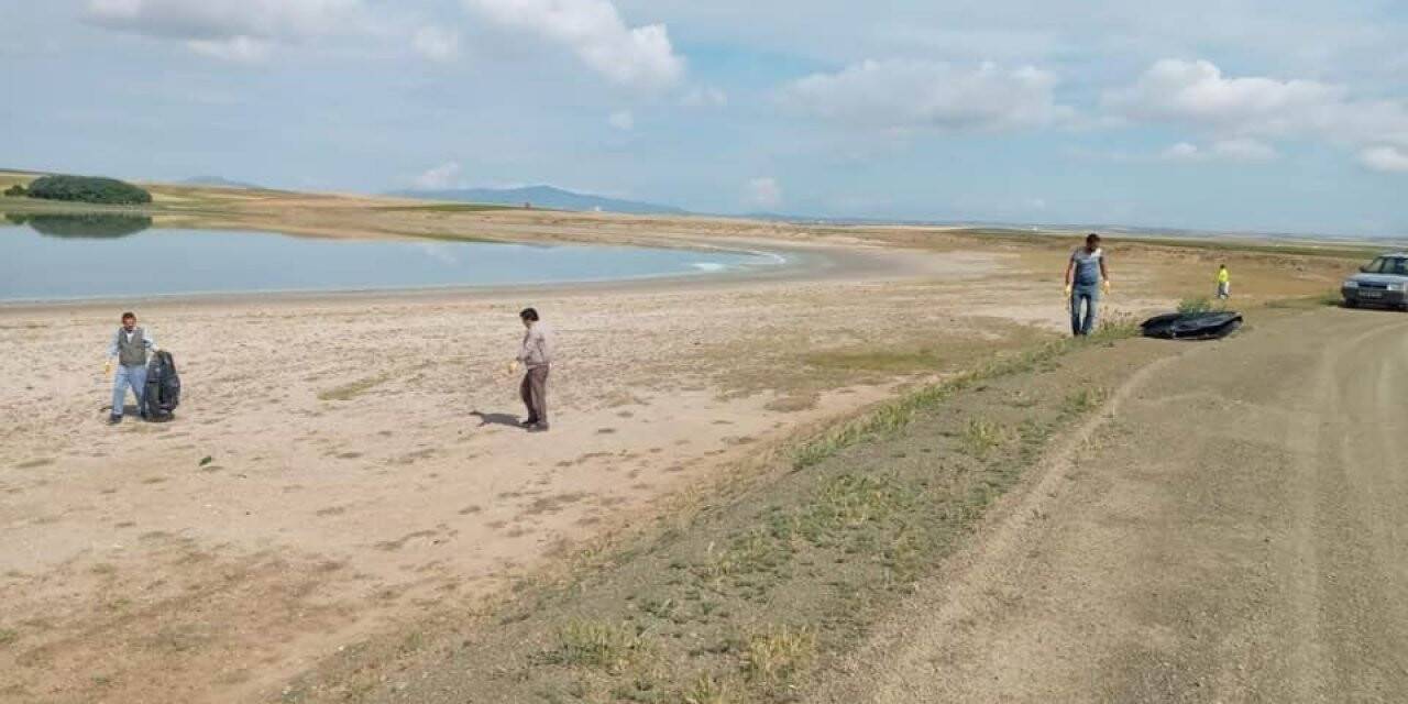 Kuş cenneti  temizlendi