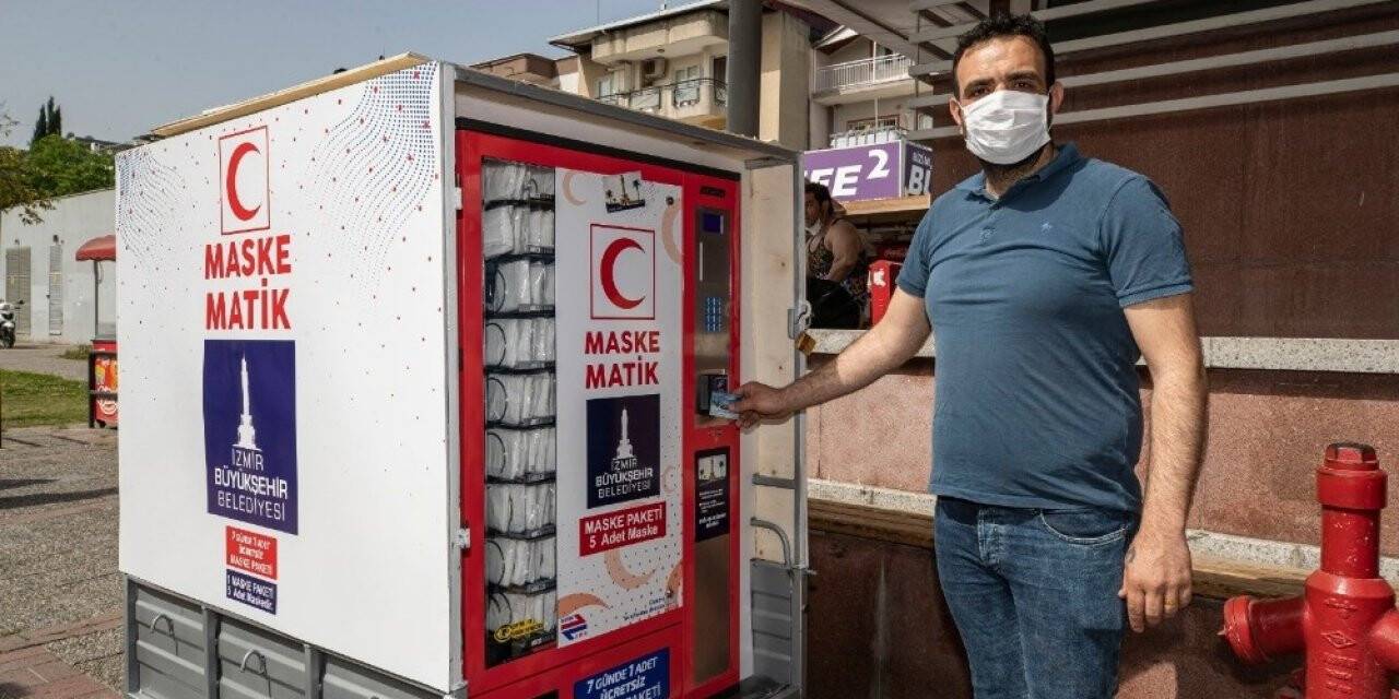 Maskematiklerden İzmirliye 6 milyon maske