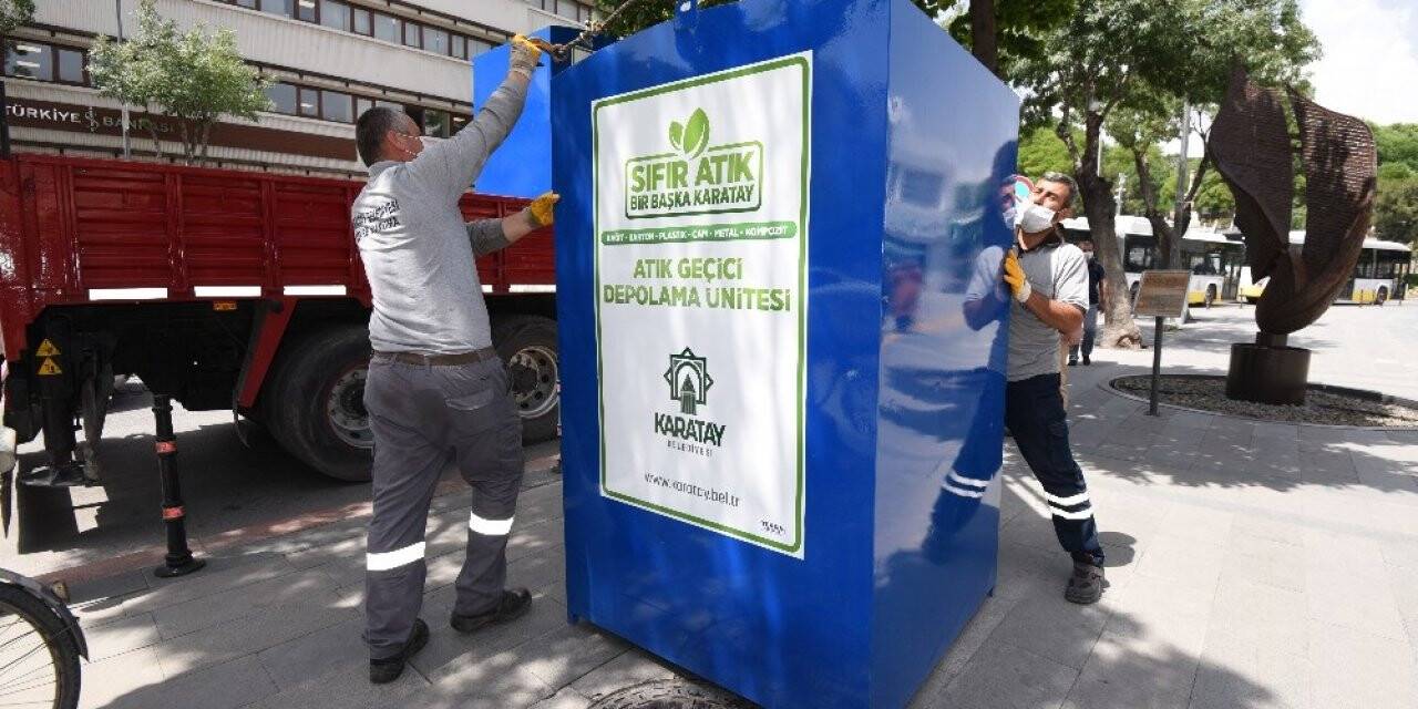 Konya Karatay’da hedef sıfır atık