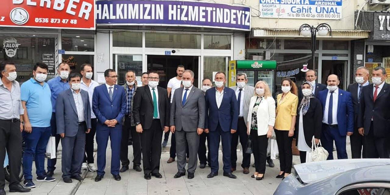  MHP Konya'dan Yunak Ziyareti