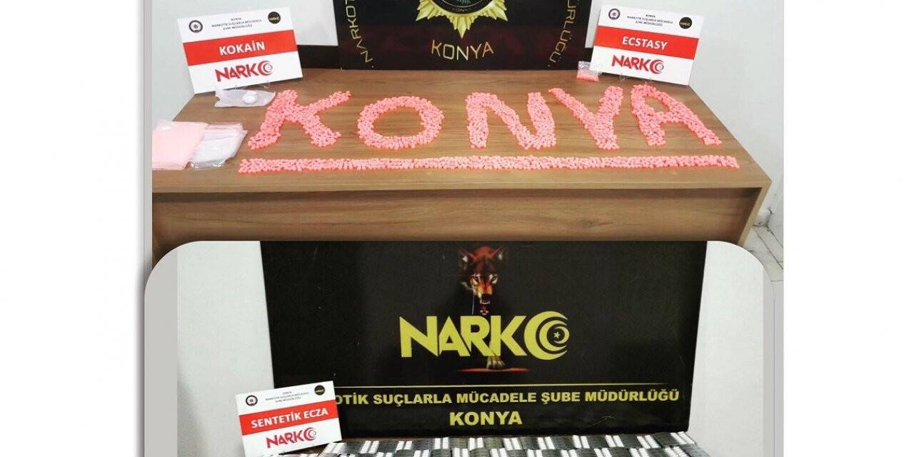Konya'da uyuşturucu operasyonu