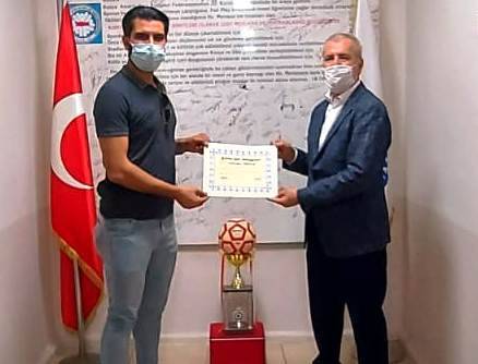 Selçuk Keklik’ten ASKF'ye veda ziyareti