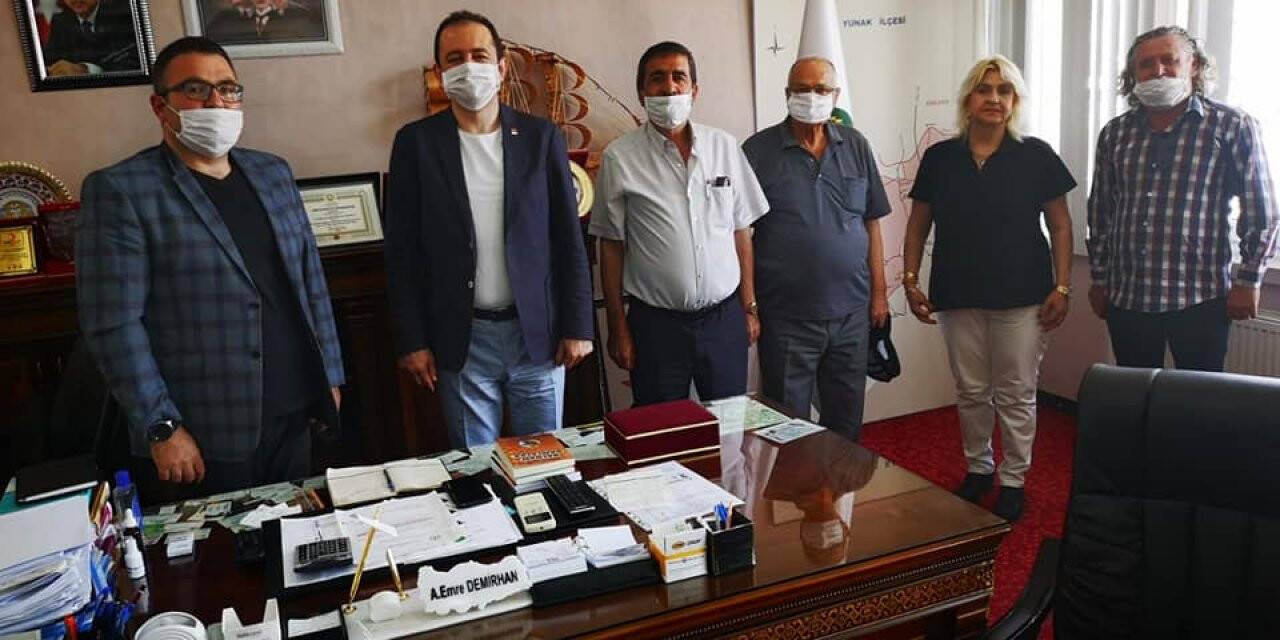 CHP Konya'dan Yunak Ziyareti