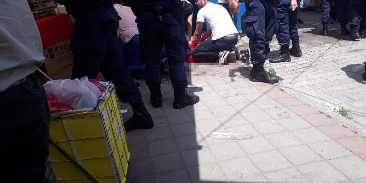 Bıçaklı kavga: 1 yaralı