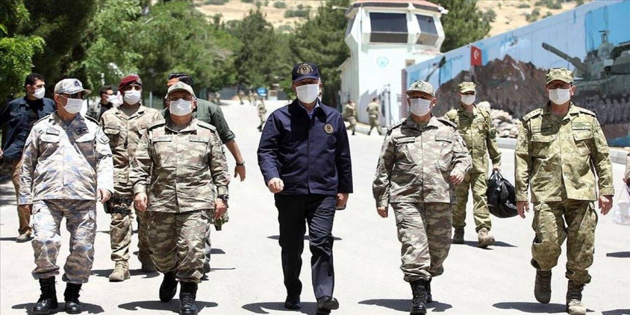 Akar ve TSK'nın komuta kademesi sınır bölgesinde