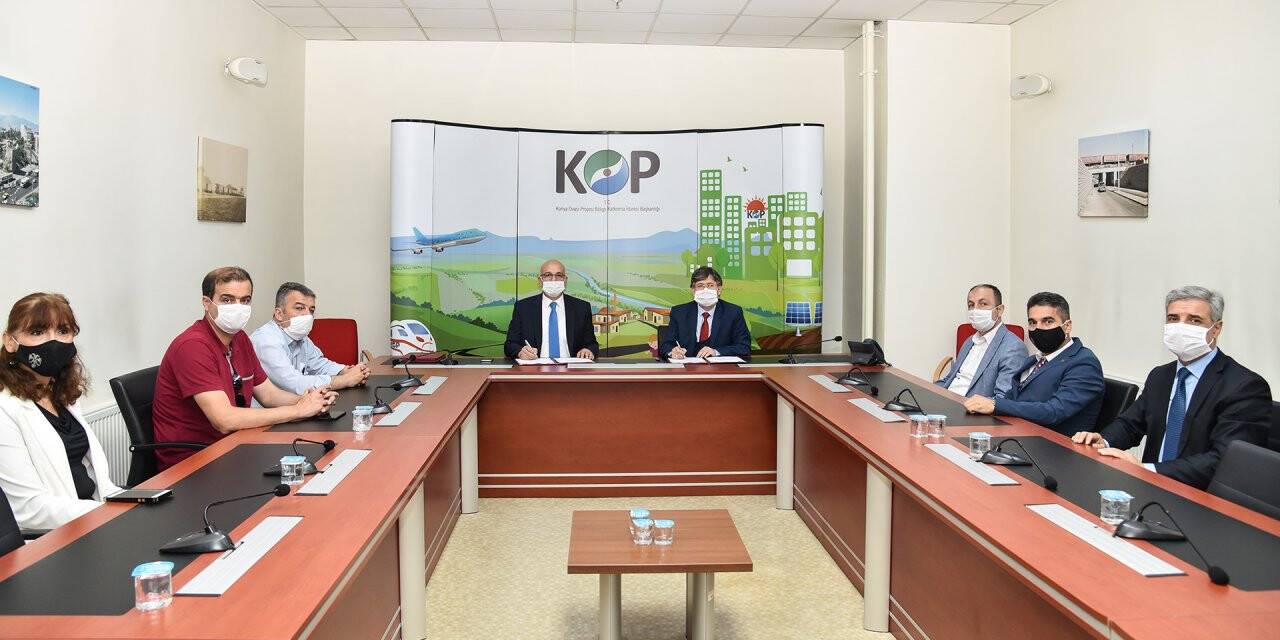 KOP İLE DOĞAYA DÖNÜŞÜM PROJESİ PROTOKOL İMZA TÖRENİ