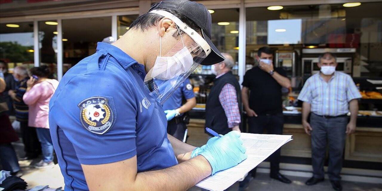 İki günde 7 bin 17 kişiye maske takmama cezası kesildi