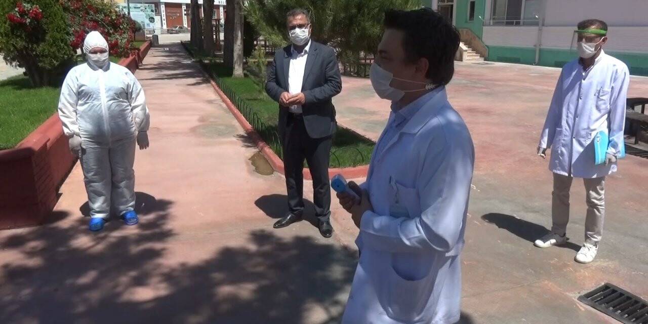 Ilgın kaplıcalarında dezenfekte eğitimi