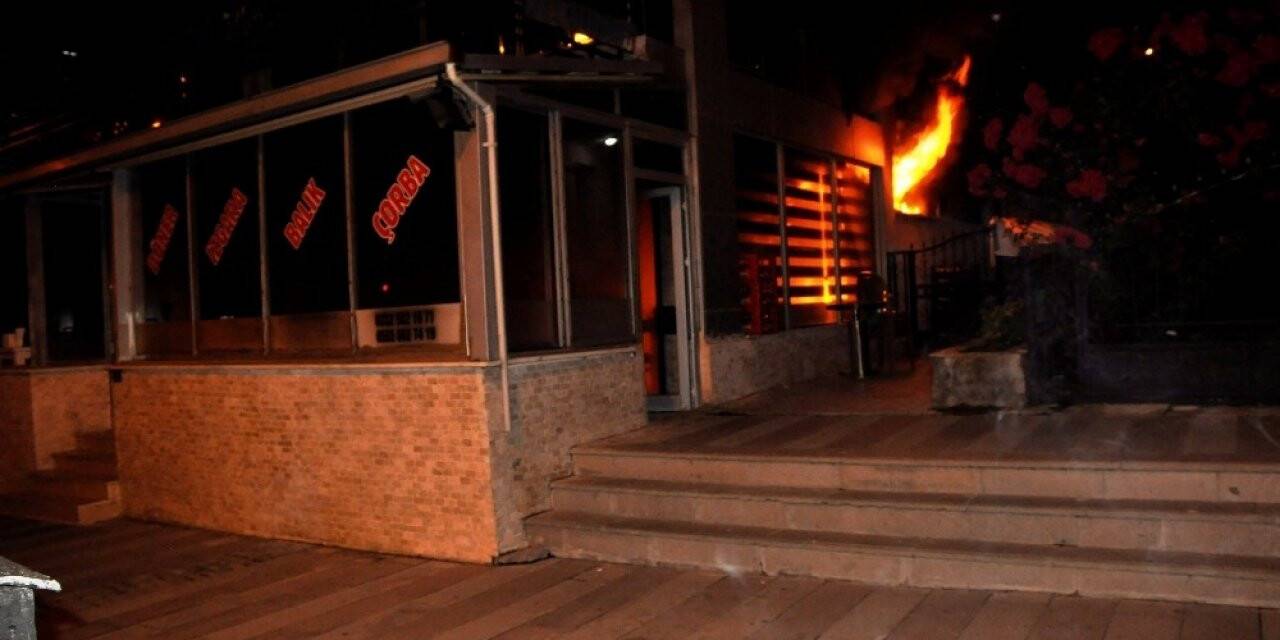 Konya’da restoran kundaklayan şüpheli yakalandı