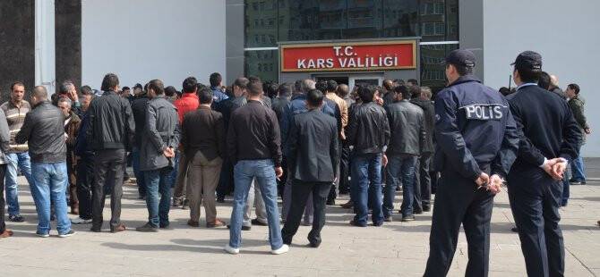Kars'ta tepkiler sürüyor