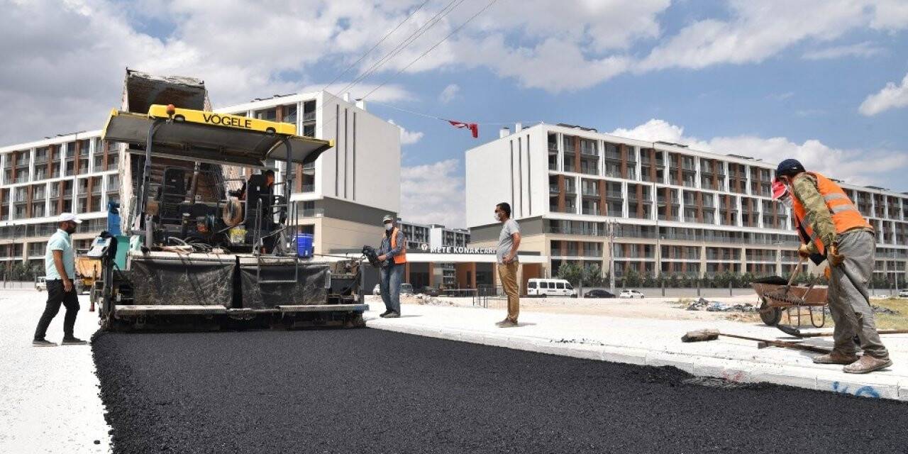 Selçuklu’da asfalt çalışmaları sürüyor