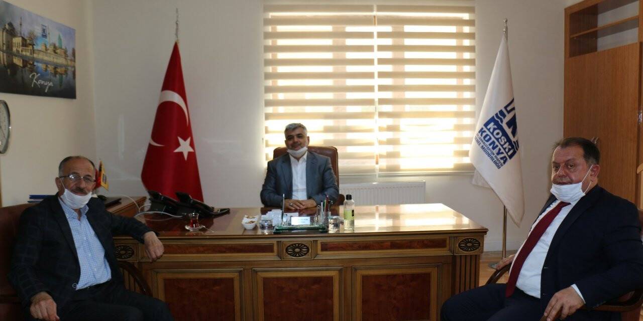 Beyşehir'den KOSKİ Genel Müdürlüğüne Ziyaret