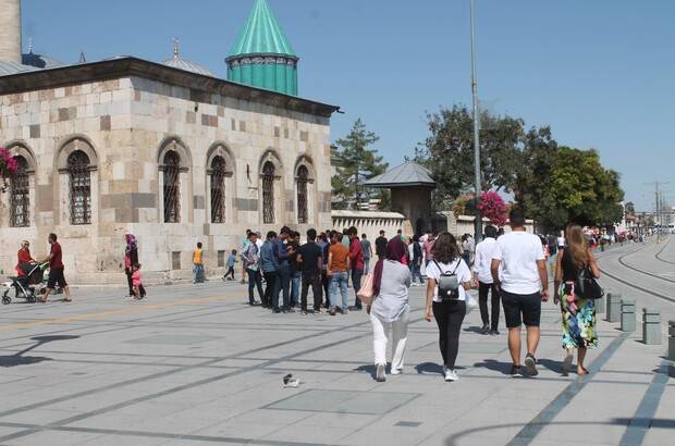 Konya'da hafta sonu  turistlere kısıtlama yok