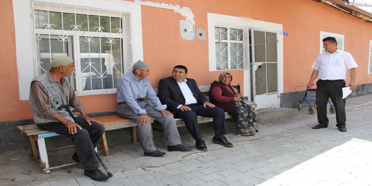 Yalıhüyük Kaymakamı Kılınç'ın ev ziyaretleri sürüyor