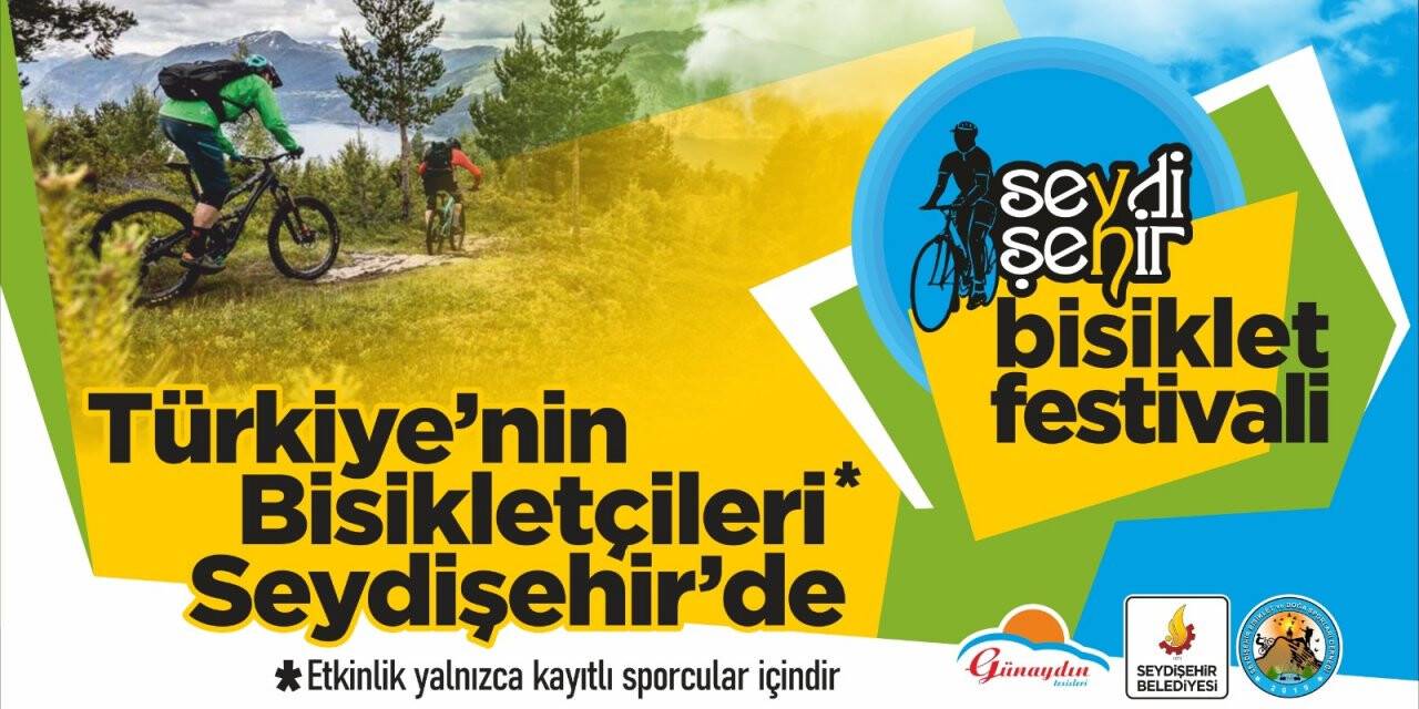 Seydişehir'de bisiklet festivali başlıyor