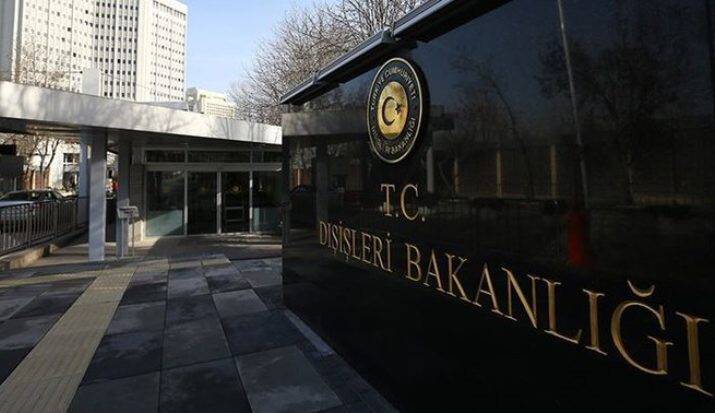 Dışişleri Bakanlığı’ndan tepki
