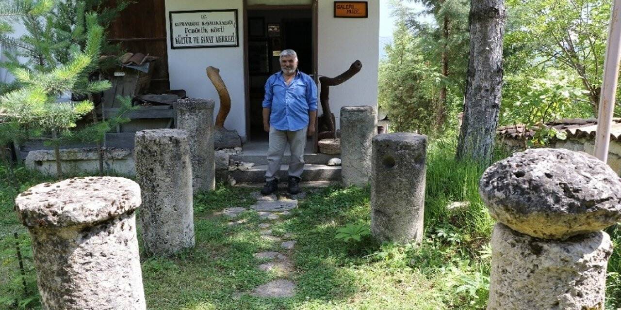 Tarihi kalıntıları müze yaptı