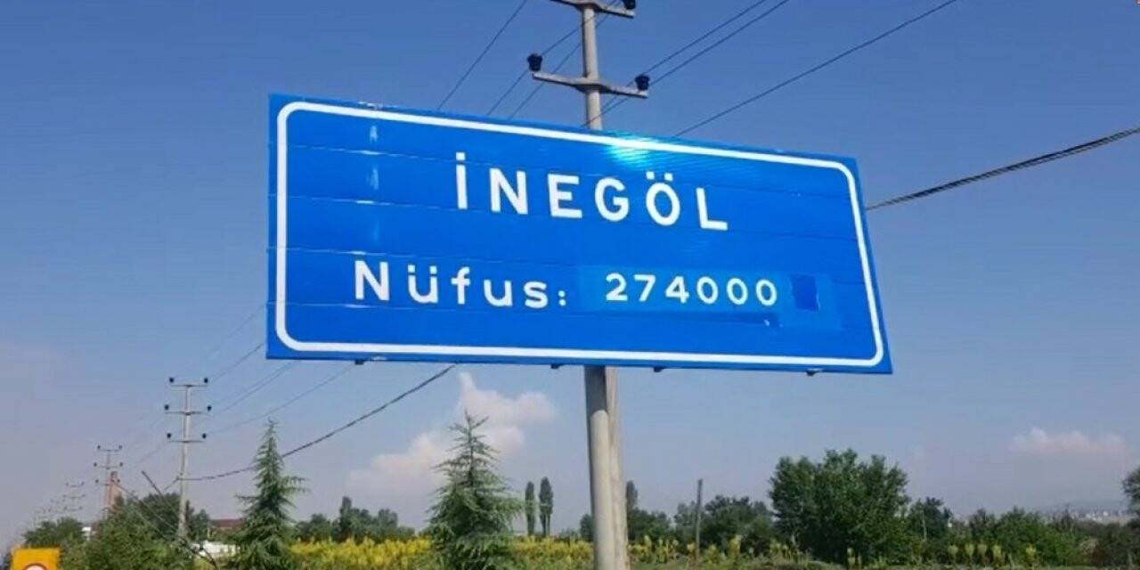 Tutarsız nüfus tabelası