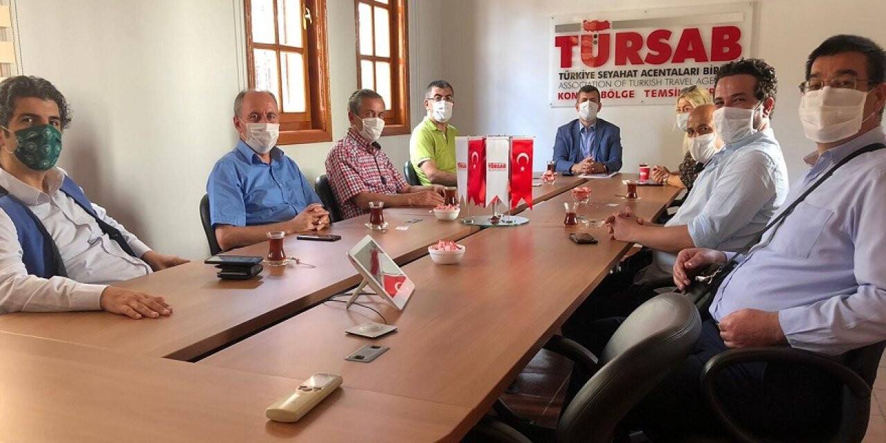 GP’DEN  TÜRSAB KONYA’YA ZİYARET