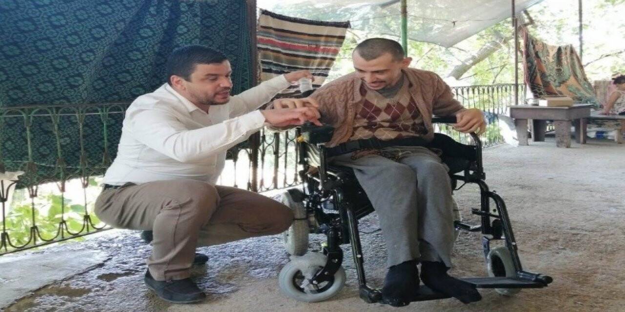 Yürüme engelli Ali’nin hayali gerçek oldu
