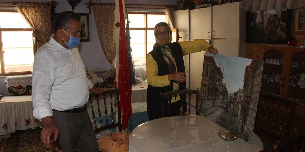 Seydişehir Belediye Başkanı Tutal'dan ressam Kırdar'a ziyaret