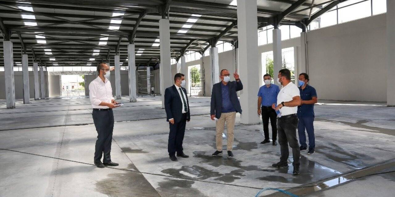 Meram’da Harmancık kapalı pazar yeri ve sosyal tesisi için geri sayım başladı