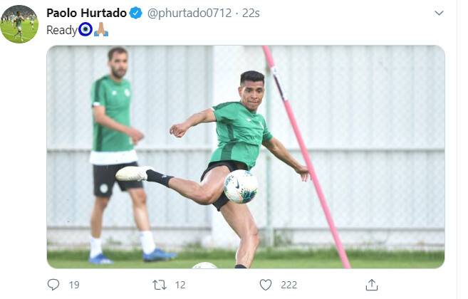 Hurtado hazırmış!