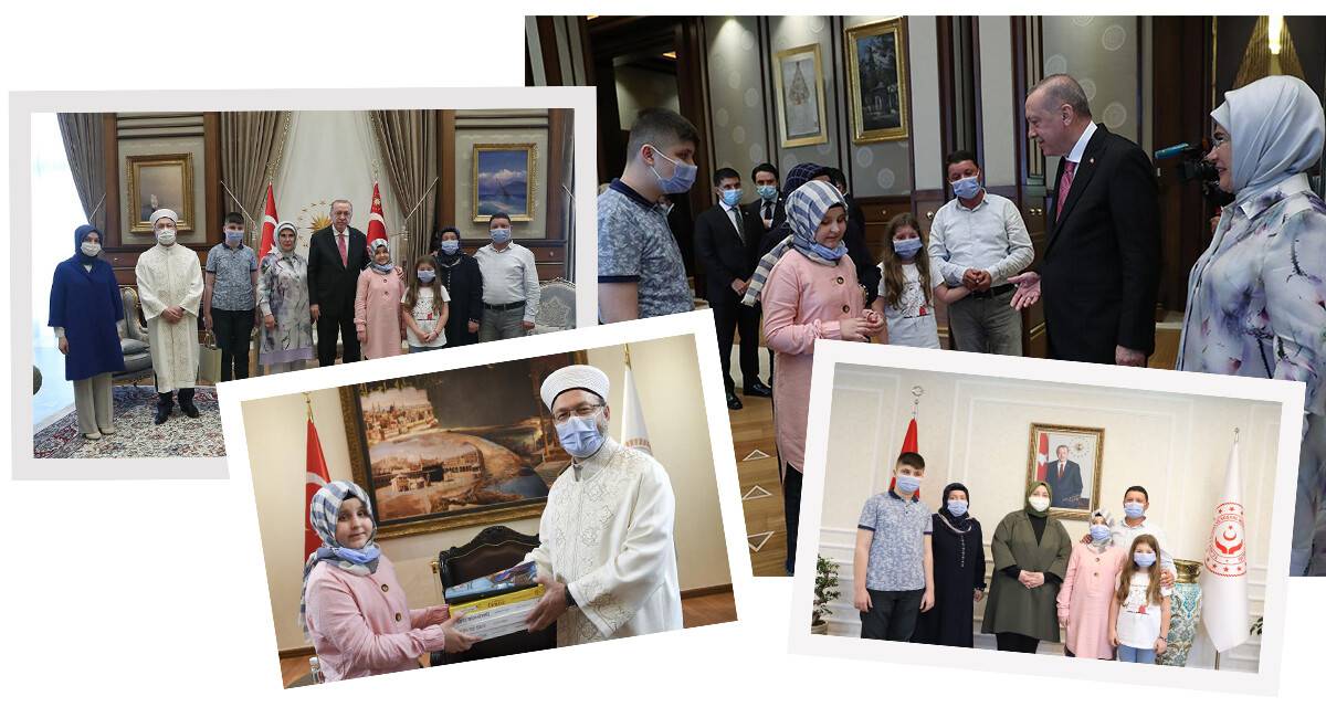 Ravzanur Ankara'da ağırlandı! Hayali Diyanet İşleri Başkanı olmak