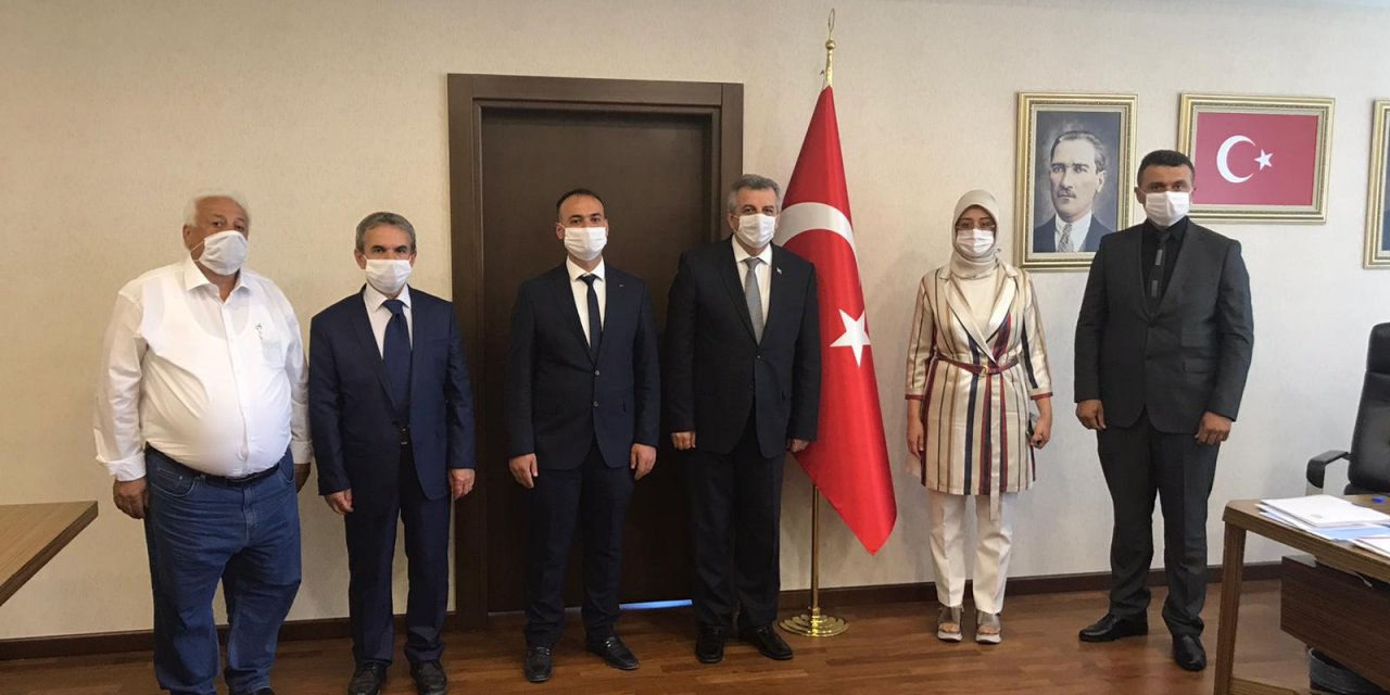 AK Parti İlçe Teşkilatı'ndan Sanayi ve Teknoloji Bakanlığı ile TOKİ Başkanlığı ziyaretleri