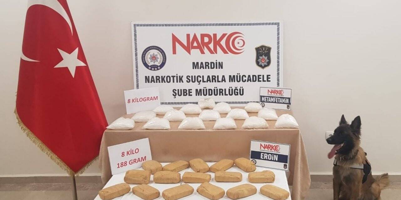 16 kilo uyuşturucu ele geçirildi