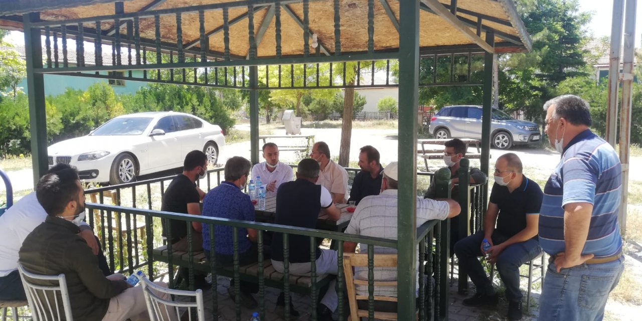 Beyşehir AK Parti İlçe Teşkilatı'ndan mahalle ziyaretleri