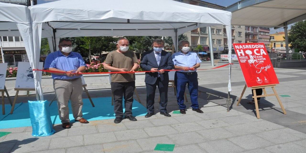 Akşehir'de Nasreddin Hoca Şenliği kapsamında sergiler açıldı
