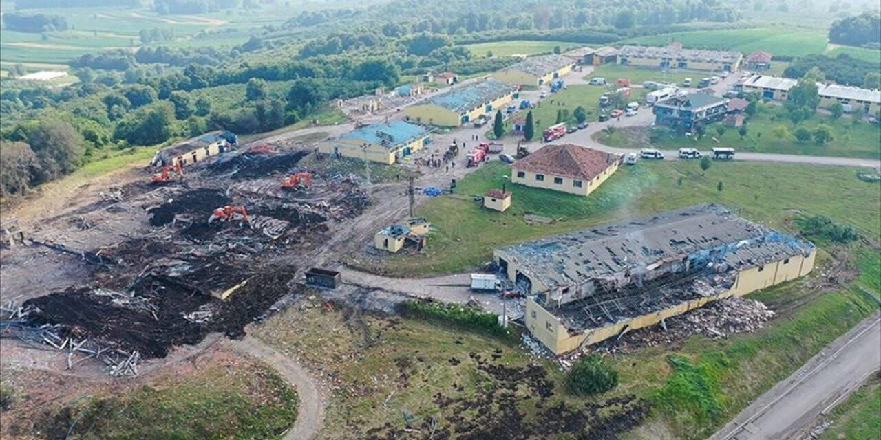Sakarya'da havai fişek fabrikasındaki patlamaya ilişkin 4 tutuklama