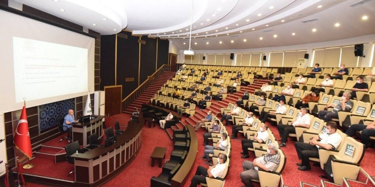 Karatay Belediyesinde Covıd-19 Eğitimi